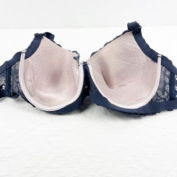 BUY 1 GET 1 FREE 40d lace country blue pink bra - Picture 3 of 11